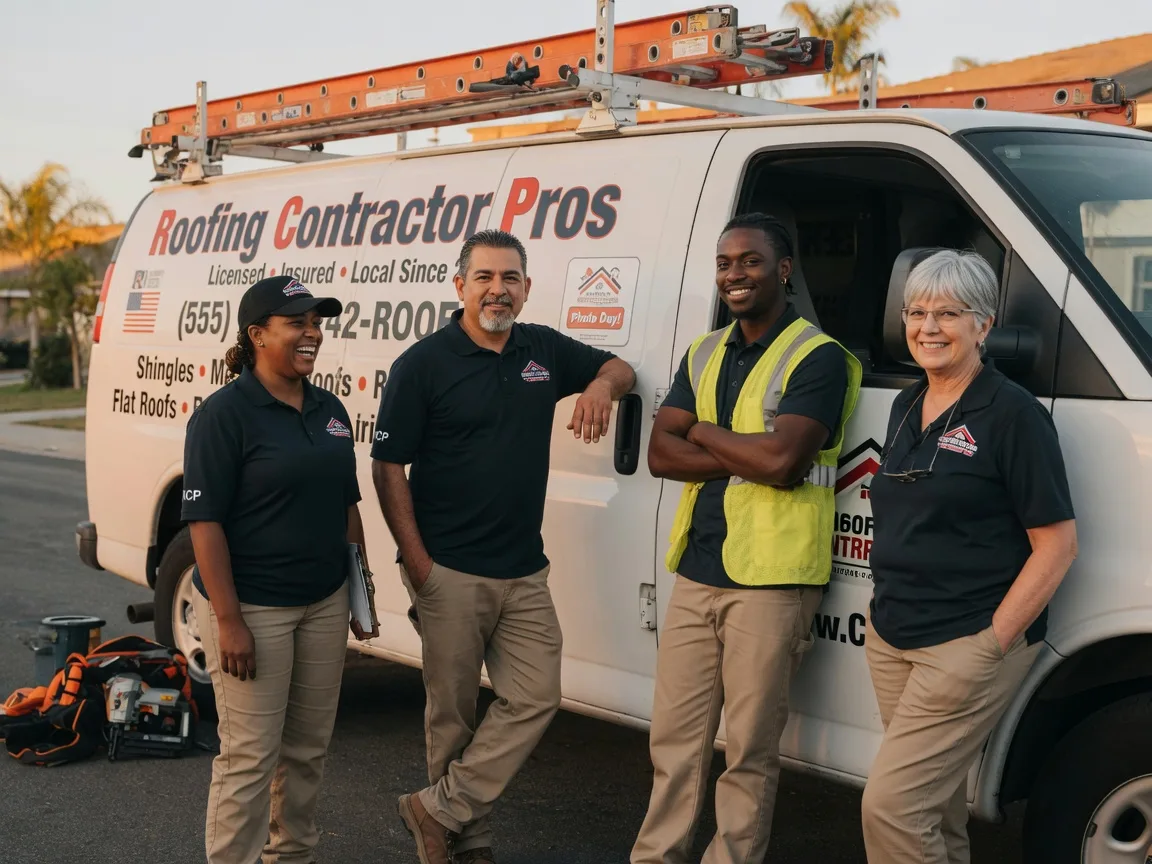 Local Roofing Contractors company in Moffett, OK